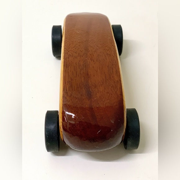 1988 Vtg Hand Crafted Homemade Pinewood Derby Race Car - Picture 5 of 12
